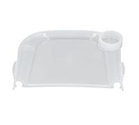 Aolidsive Baby Dining Tray, Portable Non Slip Feeding Tray with Spill Collector for Toddlers Highchair at Home Travel Restaurant Dishwasher Safe PP Plastic 15.7 X 11 Inches