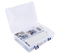 Aolidsive Basic Starter Kit Plastic Electronics Component Module Kit for R3 Development Board Stable Interface Contact Learning Experiment Set for Students Beginners Classroom Use