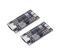 Aolidsive Battery Charger Module, 2Pcs Type C to 8.4V Boost Lithium Battery Module 4A, 2S Charging Board with 0.55A 1.1A 2.2A Options, for Pack Repair and Electronics Users (4A)