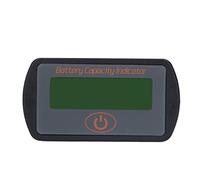 Aolidsive Battery Meter Lithium Battery Capacity Voltage Indicator Panel for 2 Series Batteries Clear Display Real Time Monitoring for RV Vehicle Car (2 Series)