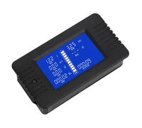 Aolidsive Battery Monitor, Multifunctional Battery Meter with LCD Display, Voltage Current Power Energy Tester for Electric Vehicles and Industrial Use (015 English (self-prepared shunt))