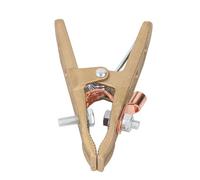 Aolidsive Brass 500A Ground Clamp, High Reliability, Wide Jaw Opening, Strong Clamping Force for MIG MMA Welding