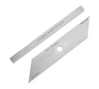 Aolidsive Calibration Block Stainless Steel Undercut Gage 0.25mm 0.1in Weld Depth Gage for Welding Inspection Measuring Undercut Depth for Welders Fabricators and Inspectors