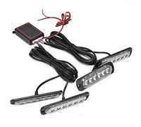Aolidsive Car Emergency Light, ABS Material, 4 Modes with Remote Control, Ideal for Vehicle Warnings, 12V LED Strobe Lights for Outdoor and Engineering Use