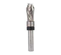 Aolidsive CNC Pattern Router Bit 12mm Cutting Diameter for Quick Flush Trimming 8mm Shank 25.4mm Cutting Length