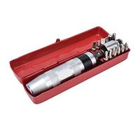 Aolidsive Complete Reversible Manual Impact Driver Set with Tungsten Chrome Steel Construction, 12-Piece Drill Bits Kit for Home Improvement and Repair Projects