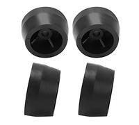 Aolidsive Compressor Feet, Engineering Plastics Anti-Vibration Pads, Easy Installation Replacement for Air Compressors and Generators, 53mm Diameter Design