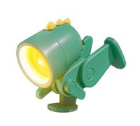 Aolidsive Cute Dragon Shaped LED Night Light, ABS Material, Soft Glow LED Desk Lamp for Kids Room, Portable Table Light for Dorm & Bedroom (Green Dinosaur)