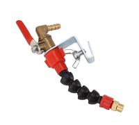 Aolidsive Cutting Machine Water Sprayer, Stainless Steel Copper Misting System Nozzle, Dust Removal Water Spray, Universal Cleaning Sprayer for Grinder Cutting Machine Users
