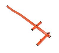 Aolidsive Deck Bending Tool, Heavy Duty Steel Adjustable for Straightening Deck Boards, Ideal for Wood Decks and Flooring Projects