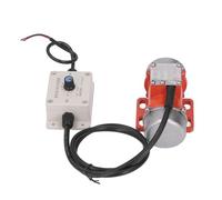 Aolidsive Electric Vibrating Motor DC12V Adjustable Exciting Force Concrete Vibrator for Casting Sieving Mining and Industrial Use 4000rpm with Speed Controller (DC12V)