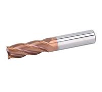 Aolidsive End Mill Tungsten Steel 3 Flute Milling Cutter 16x100x16D CNC