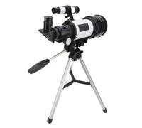Aolidsive Entry Level Astronomical Telescope, Metal and Glass Lens, 70mm Aperture, 300mm F Length for Adults and Beginners Stargazing