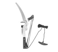 Aolidsive Extendable Tree Pruner Saw Head with SK5 Steel Blade for High Altitude Branch Trimming Garden Maintenance