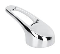 Aolidsive Faucet Lever Handle, Chrome Plated Zinc Alloy Replacement Handle for 35mm Valve Core, Durable Bathroom Sink Tap with 1.77in Diameter