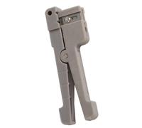 Aolidsive Fiber Optic Stripper, Adjustable Vane/Wing Tool for Coaxial Cable 0-3.2mm, Multi-Function Wire Stripper Cutter Crimper for CAT5 UTP STP Fiber Jacket (45-162)