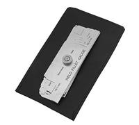 Aolidsive Fillet Weld, Stainless Steel Welding Inspection Tool with Etched Sizes for Boilers, Bridges, Shipbuilding, Pressure Vessels