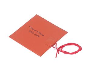 Aolidsive Flexible Silicone Heater Cube Heating Pad 30W 120F to 200F for 3D Printers Crafting and Projects