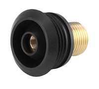 Aolidsive G1 2in Toilet Sealing Ring Pure Copper and Rubber Urinal Inlet Spud Connector 4x1.2cm and 3.4x1.6cm Manual Installation for Bathroom Drain Pipe Repair