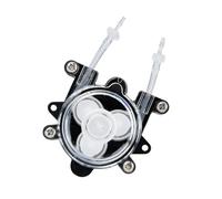 Aolidsive G528 DC12V Mini Peristaltic Pump for Laboratory Bioengineering with 1x3mm Rubber Tube, Adjustable Rate 0-150ml/min, Compact Design for and Industrial Use (1 * 3(Hose))