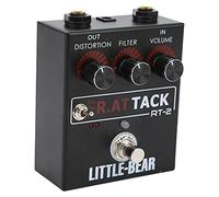Aolidsive Guitar Distortion Effector Electric 3 Level RAT Single Effect Pedal with LM308N Chip for Guitarists
