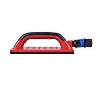 Aolidsive Hand Sanding Block Plastic Square Hook and Loop Fastener Manual Grinding Tool 11.8x3.1in Ideal for DIY Home Projects