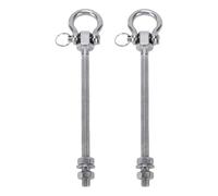 Aolidsive Heavy Duty Swing Hangers 1500LB Capacity 304 Stainless Steel Rust Proof Swing Hardware with 180 Degree Rotation for Porch Hammock Chair Heavy Bag Yoga