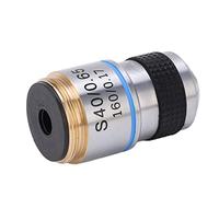 Aolidsive High Definition Achromatic Microscope Objective, Aluminum Alloy and Optical Glass, Bright Imaging and Wide Field of View for Biological Microscopy (S40/0.65)