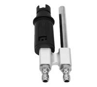 Aolidsive High Pressure Washer Nozzle Adjustable Jet Tip Dual Function for Outdoor Cleaning Stainless Steel 304 1/4 Inch Quick Connect