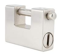 Aolidsive High Security Padlock, Iron Material, Thick Shackle, Anti Theft Design, Perfect for Family Doors, Warehouse Doors and Outdoor Use