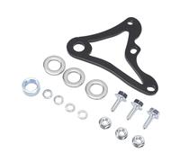 Aolidsive Hydraulic Brake Caliper Bracket Kit for Mini Bikes, Durable Steel Construction, Upgraded Performance for Mega Moto MM-B80, 1x Black Bracket