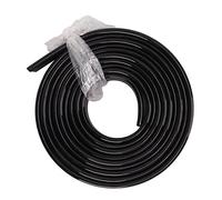 Aolidsive Ink Tube 5x3mm HTPE Resin UV Printer Flexible Hose 3 Meter Transparent Replacement for Inkjet Printer 6 Line System (Black)