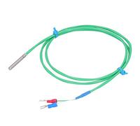 Aolidsive K Type Thermocouple Probe, Silicone Super-Type with Stainless Steel, 32-392°F Temperature Measuring Wire, Suitable for Water Conservancy and Metallurgy (#2)