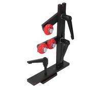 Aolidsive Lathe Steady Rest, Cast Iron Tool with 3 Fixing Wheels for Woodworking and Woodturning Projects