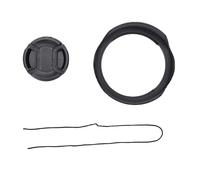 Aolidsive Lens Hood and Cap Fit RF50mm 1.8 ES-65BII Flower Lens Shade with 43mm Cap for Photographers in Bright Sunlight or Studio Lighting