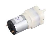 Aolidsive Micro Air Pump Engineering Plastics Low Noise Mini Vacuum Pump for Industry DC6V Quiet Operation with Pressure Switch and Relief Valve (DC3.7V)
