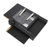 Aolidsive Microscope Working Stage KP-302 Aluminum Alloy XY Moving Stage with 60mmx55mm Travel Measuring Platform for Stereo Microscopes Lab Use