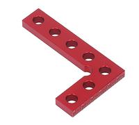 Aolidsive Mini Small Square Center Finder Tool, Aluminum Alloy Woodworking Ruler with L Ruler for Measuring Square Jobs, Rust Resistant, Durable and Resistant