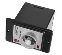 Aolidsive Mini Time Delay Relay, 0-60M Adjustable 8 Pins for Automation | On Delay Timer Controller, Brass Transformer Coils, ABS Enclosed Shell, Machinery CNC Integration, Control Cabinet Mount