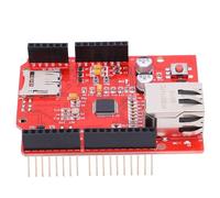 Aolidsive Network Expansion Board Module Synthetic Cardboard W5500 Expansion Board DC5V Input 3.3V Working RJ45 Interface 3W for Web Server Network Control Development Users