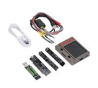 Aolidsive Phone Battery Tester, Multifunctional Phone Data Cable Tester with Test Boards Power Cable and Data, Battery Capacity Efficiency Power Information Detector for Repair Shops