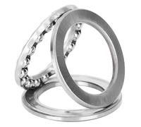 Aolidsive Plane Thrust Bearing, High Precision Axial Ball Bearing, 5PCS 51107 Needle Roller, 35mm ID, 52mm OD for Machinery Equipment