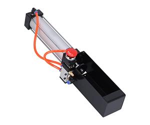 Aolidsive Pneumatic Can Crusher, Steel Construction, Crush Aluminum Cans Effortlessly, Ideal for Recycling Enthusiasts