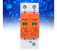 Aolidsive Protection Device 2P Orange Arc Module Protector 420V 20kA Rail Mount Magnetic Blowing Level 2 for Electrical Panels Three Phase Four Wire Use