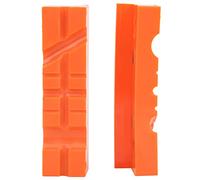 Aolidsive Protector Jaw TPU Magnetic Vise Protective Pad 1 Set Clamp Tool Accessories Non Marring Grip Bench Workholding for Woodworkers Metalworkers Repair Use (4.5")