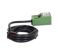 Aolidsive Proximity Sensor, 2 Wire Normally Open Inductive Proximity Switch 90 to 250VAC 4mm Detection Distance, Square Non Contact Sensor for Machine Tools Metallurgy Printing