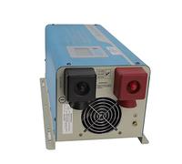 Aolidsive Pure Sine Wave Inverter, Aluminum Alloy LCD Solar Inverter 24V to 2000W with Charging Function, Sine Wave Output, 85% Efficiency for Outdoor Solar Wind Power Use
