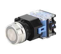 Aolidsive Push Button Switch 22mm Installation Diameter AC220V Industrial