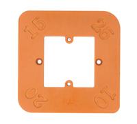 Aolidsive R10 R15 R20 R25 Round Corner Radius Template, Synthetic Board Tool for Router Projects, Accurate and Easy to Use for Woodworkers