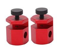 Aolidsive Red Anodize Aluminum Alloy Stair, Easy to Use Framing Square Tool for Woodworking, Perfect for Tall Stair Layout Frames